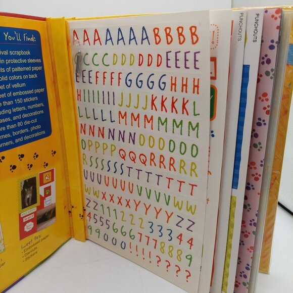 Paper Boutique Meow Meow Scrapbook Kit Kitty Cat Scrapbook New READ - Picture 3 of 11